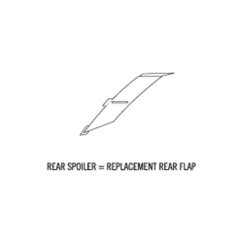 KTM X-Spirit III REPLACEMENT REAR FLAP (SMALL)